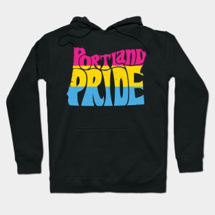 Portland Pride Festival Oregon Silhouette  - Pan Sexual - Vintage Hoodie